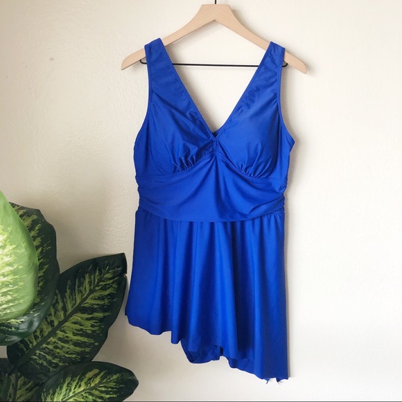 torrid Other - Torrid | Asymmetrical Skirt One Piece Swimsuit